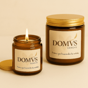 Mini Vela Aromática de Soja – 100 g